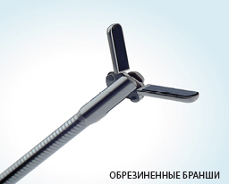 Захватывающие щипцы с обрезиненными браншами